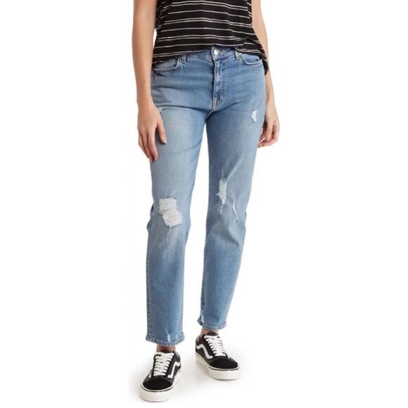 Current/Elliott Original Boyfriend in Sunny Destructed, Size 32 - Picture 3 of 14